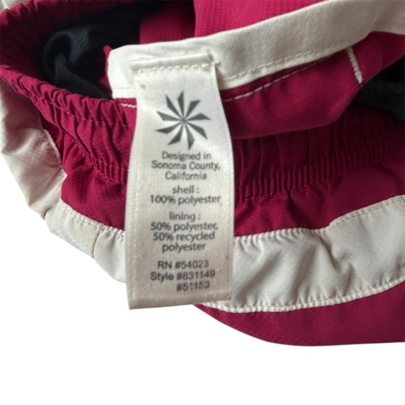 Athleta Women’s Pink and White Shorts Size Large Vintage Style Comfy Vintage - Picture 10 of 12